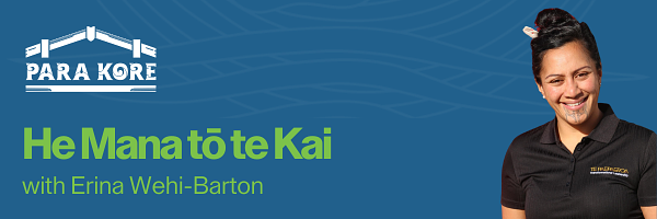 He Mana tō te Kai - Ngāti Kuia logo